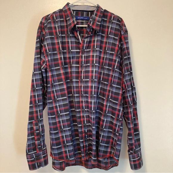 Gorg Roth - Los Angeles- Men’s Button Up Casual Dress Shirt - Size XXL Like New - Picture 1 of 6